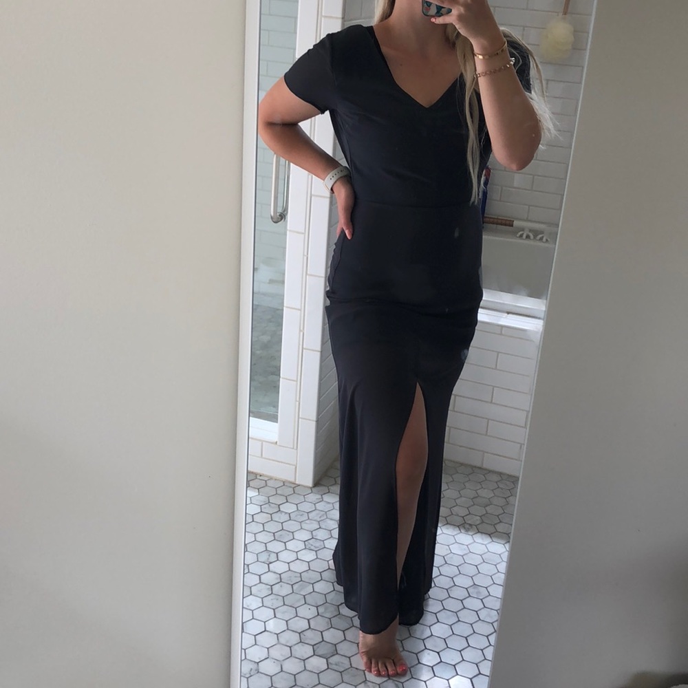 New Charcol dress.